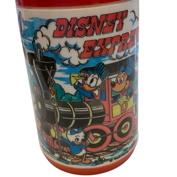 Vintage Disney Express Thermos Walt Disney. All the Characters - Picture 13 of 13